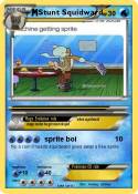 Stunt Squidward