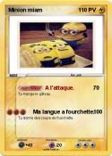 Minion miam