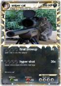 sniper cat