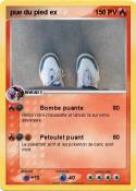 pue du pied ex