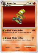 Robot feu