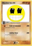 M joshes face