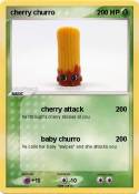 cherry churro