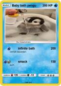 Baby bath pengu