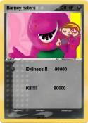 Barney haters