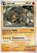 twin wolf