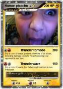 Human picachu