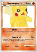 Diamond pikachu