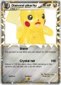 Diamond pikachu