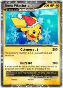 Snow Pikachu