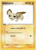 brown pichu
