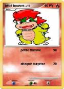 bébé bowser