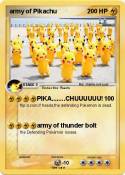 army of Pikachu