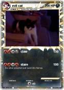 evil cat