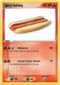 spicy hotdog