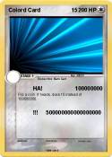 Colord Card