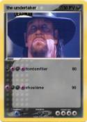 the undertaker