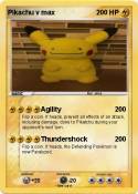 Pikachu v max
