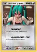 Don't mess this