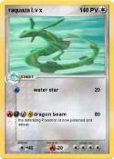 raquaza l.v x
