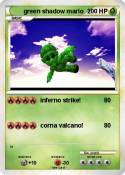 green shadow