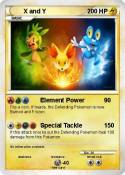X and Y