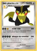 dark pikachu