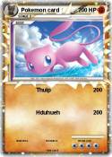 Pokemon card