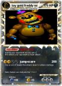 toy gold freddy