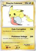 Pikachu Cutenes