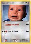 I just want