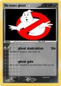 No more ghost