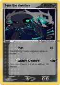Sans the skelet
