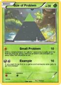 Size of Problem