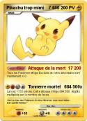 Pikachu trop
