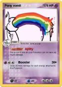 Pony vomit