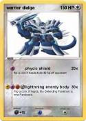 warrior dialga