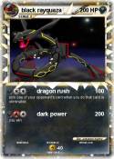 black rayquaza