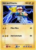 Ash and Pikachu