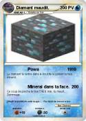 Diamant maudit.
