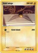 Gold wings