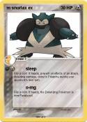 m snorlax ex