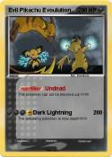 Evil Pikachu