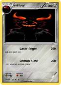evil boy