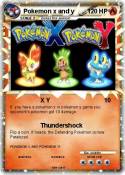 Pokemon x and
