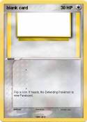 blank card