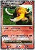 the chosen cow