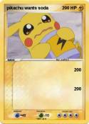 pikachu wants