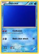 Pure blue