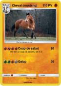Cheval (mustang